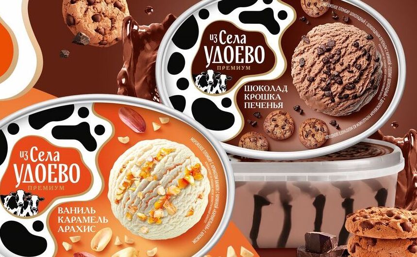 Новинка: мороженое «Из села Удоево» для большой компании