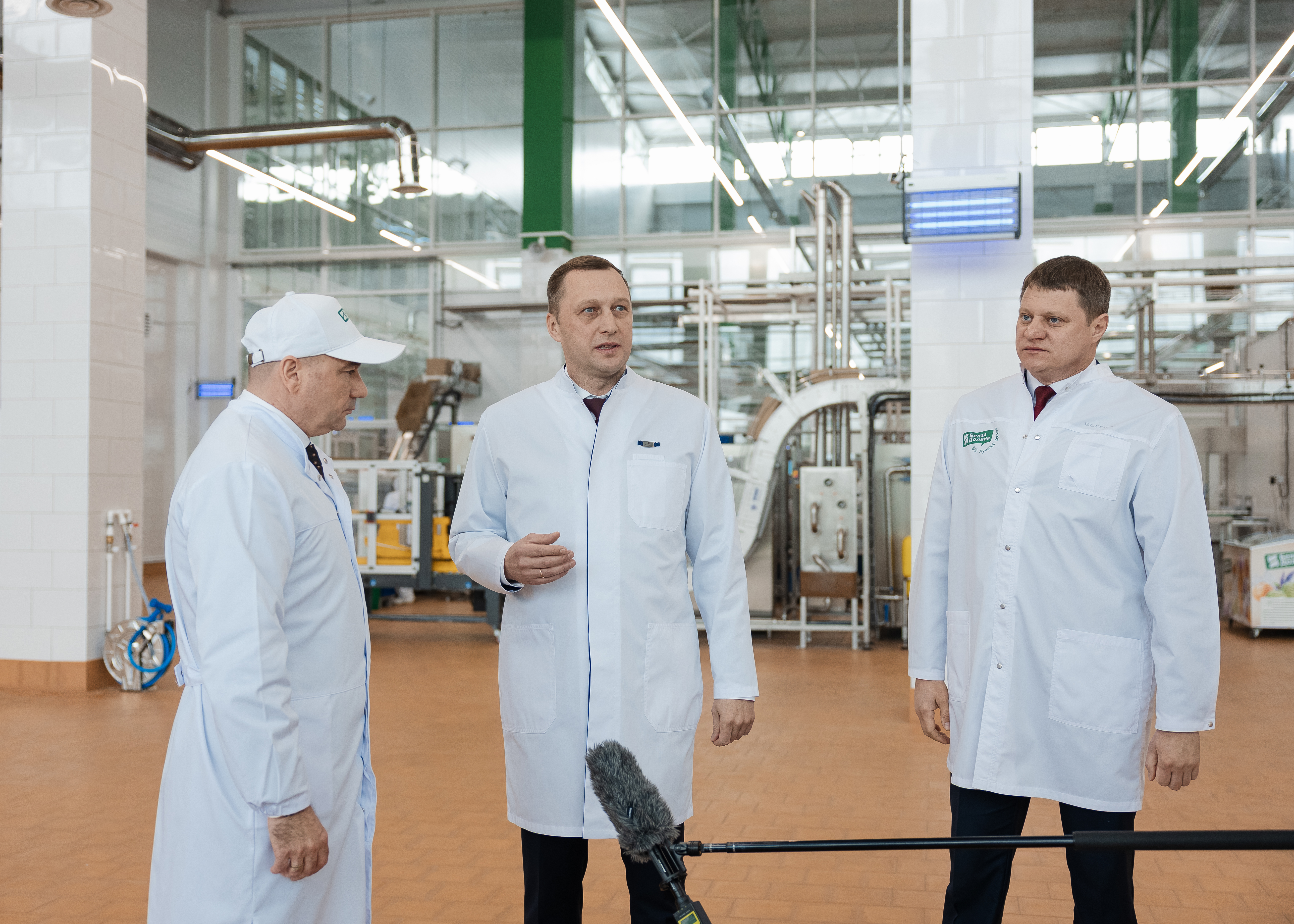 На базе Группы компаний «Белая Долина» открылась крупнейшая в России фабрика мороженого